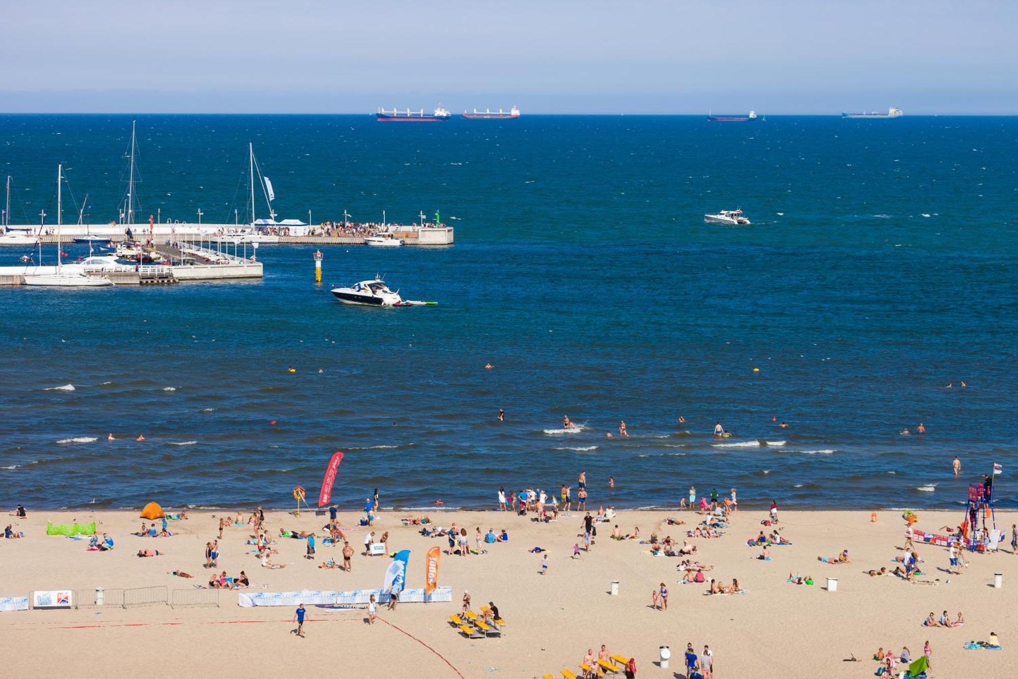 Beach Point Apartment - Neptun Park Danzica Esterno foto